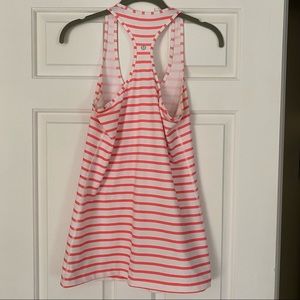 Lululemon Cool Racerback, Yachtie Stripe Printed White Flash Light
